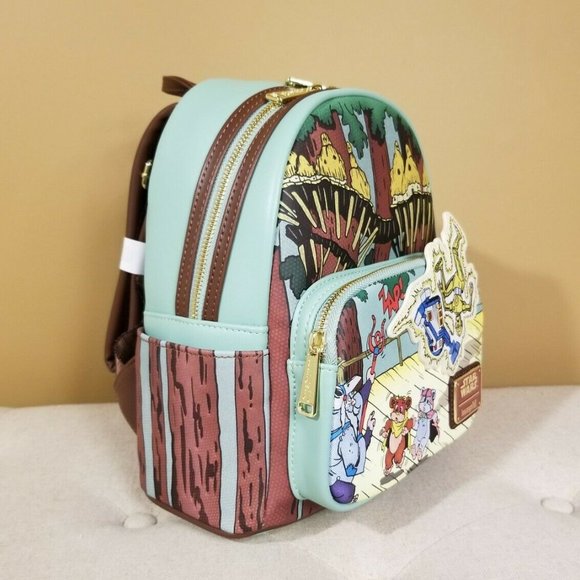 Loungefly Star Wars Ewoks and Droids Glow in the Dark Exclusive Backpack NEW main image 5